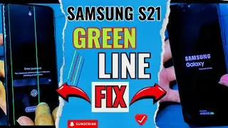 Samsung S21 Display Line Problem Solution | Green Line Fix | White Line Fix | Vertical Line Fix.