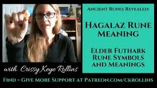 Hagalaz Rune Meaning (Elder Futhark Runes) - Ancient Runes Revealed - Disruption Rune Symbol+Meaning