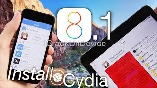 Install Cydia 8.1 Jailbreak iOS 8, Cydia Substrate For Pangu iOS 8.1 iPhone 6 Plus 5S,iPod 5 & iPads