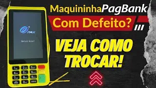Maquininha PagBank com defeito? Veja o que fazer!