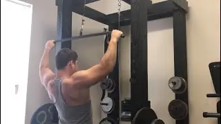 Quarantine Home Gym Back & Bicep Workout!