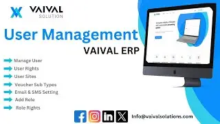 Vaival ERP User Management Training Video