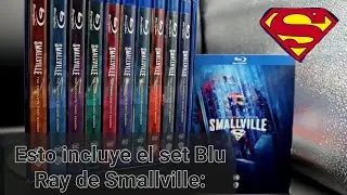 Smallville: Esto incluye el set Blu Ray #smallville  #tomwelling #superman #dccomics #warnerbros