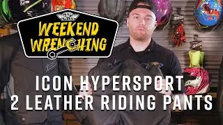 Icon Hypersport 2 Leather Riding Pants