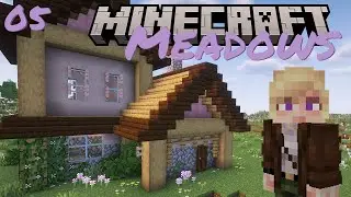 Уборка и строительство кузницы | Minecraft Meadows 1.21 Let's Play