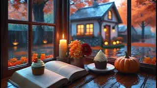 Peaceful Snowy Coffee Shop ❄️🎶 Relaxing Jazz & Fireplace Ambience for Calm & Comfort #51