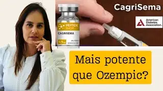 Novo rem&eacute;dio para emagrecer aprovado! CagriSema. Dra. P&acirc;mela Todendi