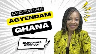 Land For Sale in Agyendam, Ghana 12,000 GHS Per Plot!