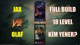 Jax vs Olaf Full Build 18 Level 1v1
