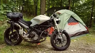 Motorcycle Camping With Friends: Riding to the Campsite