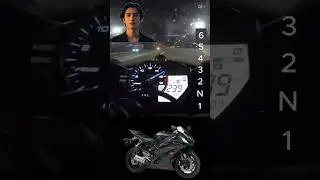 YAMAHA R6 TOP SPEED!