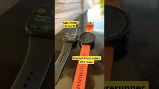 Apple Watch Series 10 vs Garmin Forerunner 955 Solar &ndash; Design Face-Off #garmin #applewatch