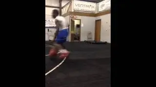 Nicholas Burns working out with Accelerate Basketball Part 4