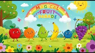 LEARN COLORS FAST with the MAGICAL FRUIT PARADE 🌈 FUN and EASY for KIDS