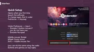 Work with blender