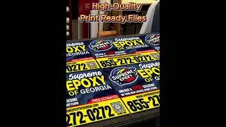 This Yard Sign Design WILL Get You Noticed! | Custom Digital Yard Sign Design