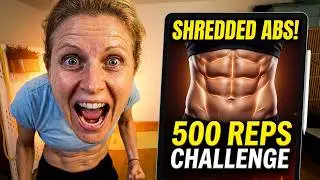 500 Reps to Shredded Abs | High Intensity Challenge