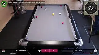 Singles Pool League - Dean Perry vs Kyle Grey