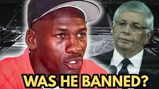 Michael Jordan PRESSED on NBA Suspension: Was it Gambling Related? (RARE 1995 Interview)