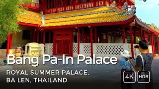 Bang Pa-In Palace - Thai Royal Summer Palace [HDR 4K], Thailand