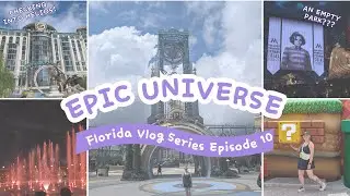 Epic Universe Vlog Day 1 | FIRST TIME Exploring Every Portal & Food Reviews
