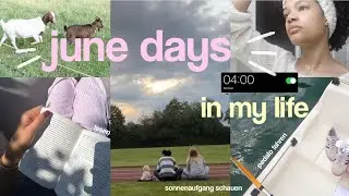 SLICE OF LIFE | vlog, living live, sonnenaufgang, draussen sein, baden