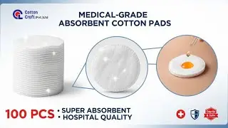 Absorbent Cotton Efficacy: Clinical Best Practices for Cleaning | Cotton Craft (Pvt.)Ltd.