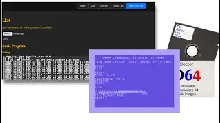 Listing a Commodore 64 program using Doctor D64