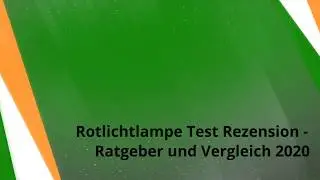 Rotlichtlampe Test Rezensionen - Lichterland Ratgeber und Vergleich 2020