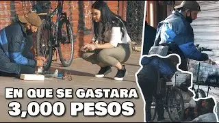 Le di 3,000 PESOS a una persona en SITUACION DE CALLE y esto fue lo que hizo - Kim Muñoz