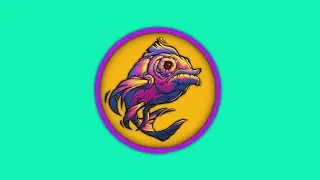 Neo-psychedelic fish | Timelapse Speed painting