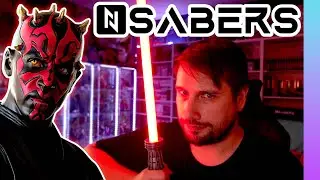 NSabers: Darth Maul Ep1 🪐 Neopixel Lichtschwert - Review & Unboxing