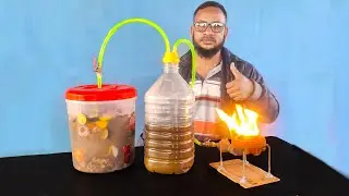 How to use Free Gas from Cow Dung & Kitchen Wastes | Small biogas plant at Home!