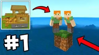New Craft Box Game Tree Survival Walkthrough & Gameplay | Multiplayer Ocean Survival Series Part 1