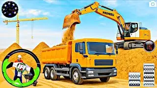 Real City Construction Driving Simulator 3d 🚧 | City Construction Jcb & Trucks Driving Game 
