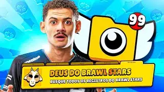 ZERANDO os REGISTROS do BRAWL STARS AO VIVO!