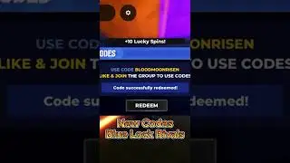 Все новые секретные коды в блю лок ривалс New Codes Blue Lock Rivals #bluelock #roblox