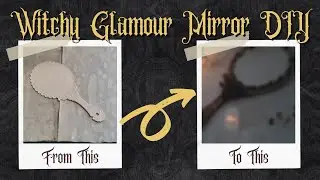🪞Glamour Magick Mirror ❤️|| Witchy Dollar Tree DIY