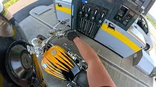 HARLEY EVO RIDE | VANCE & HINES BIG RADIUS | LOUD STRAIGHT PIPED HARLEY | EVO SOUND