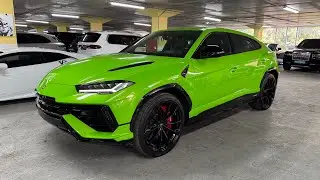Обзор Lamborghini Urus S 2024г, цена 37.500.000 рублей.