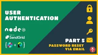 Node Express REST API | Full User Authentication System | Part 5 - Password Reset via Email