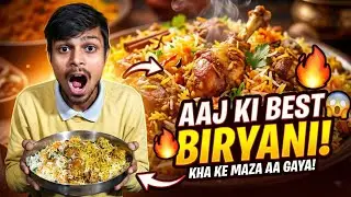 “AAJ PEHLI BAAR ITNI CRAZY                        BIRYANI DEKHI! 🤯🔥”