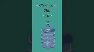 How to clean  gallon(s)  water jugs
