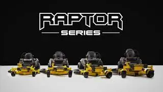 New Hustler Raptor Zero-Turn Lawn Mower