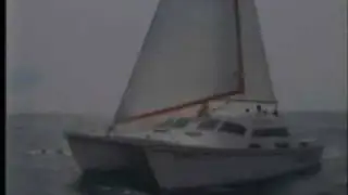Flica sailing catamaran by Woods Designs