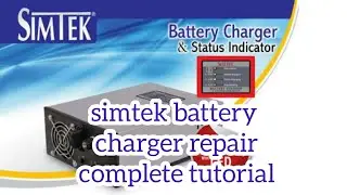 simtek battery charger repair  complete tutorial Hindi Urdu