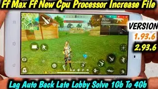 Free Fire Lag Fix | Fix Lag Free Fire 1.93.6 Update | Ff Max 2.93.6 Update | Ff Lag Problem Solve
