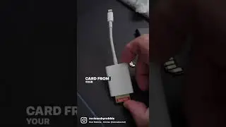 Lightning to SD Card! #shorts