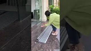 Durable Aluminum Alloy Flat Floor Mat for Entrance Doors #bollywood #viralshort #doormat 😘😄🙂🙃😚 #love