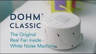 Dohm Classic - the sound of sleep since 1962 - a real fan inside soothes you to sleep.